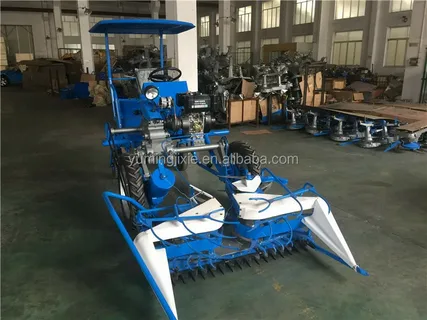 دروگر 4 چرخ گندم برای برداشت پایدار در زمین های گسترده